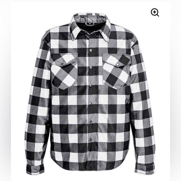 NWOT Road Armor Air Rider Mesh Armored Shirt SZ LARGE BLACK AND WHITE - Picture 1 of 14